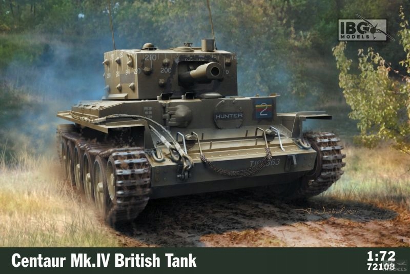 Ibg 72108 Centaur Mk.IV British Tank měřítko 1/72