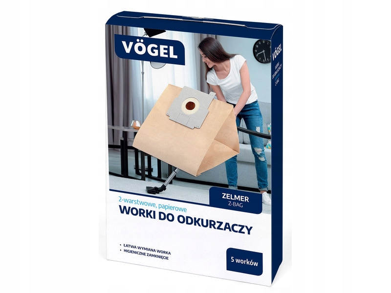 

Worki do odkurzacza Vögel Z-bag (5 sztuk)