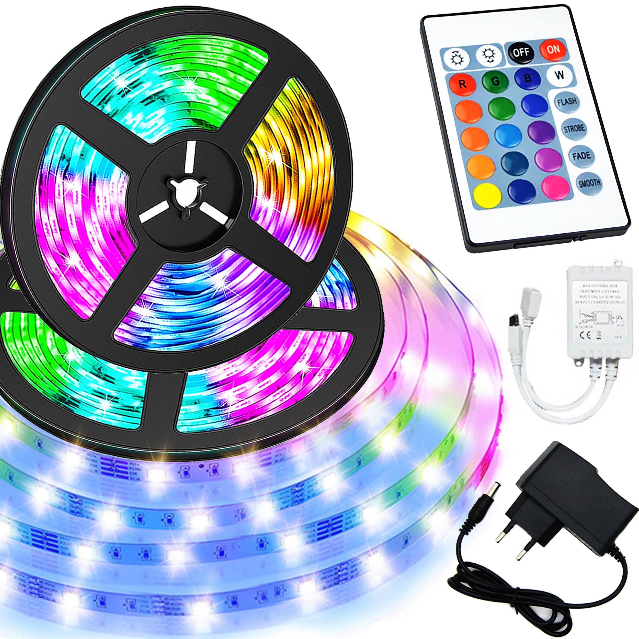 

Taśma Wodoodporna Led Smd Rgb Kolorowa Pilot 5M