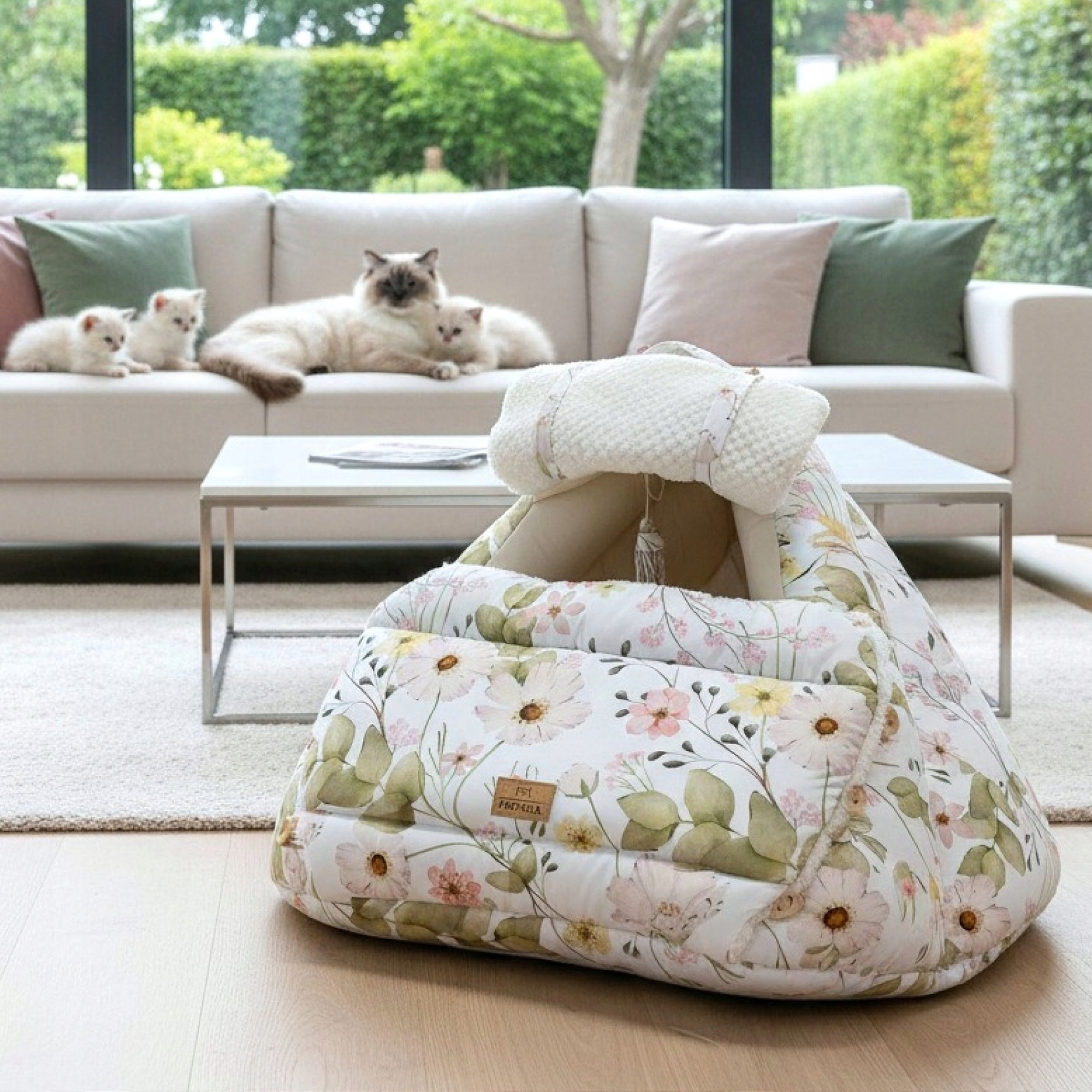 Porodnička pro kočky Baby Born Plus velká budka průměr 70 cm pro chovatele Praska