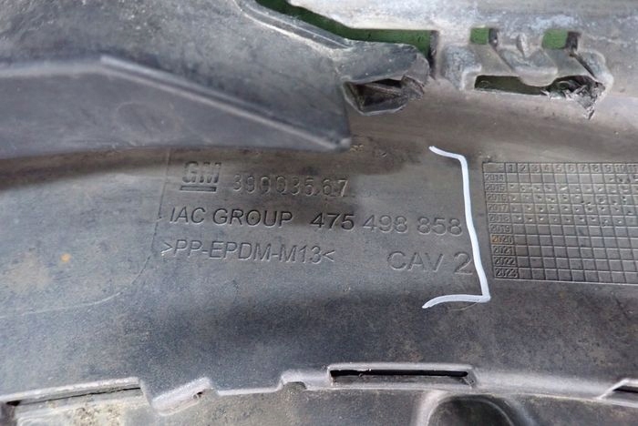 OPEL CORSA E 14- lökhárító elülsö eleje