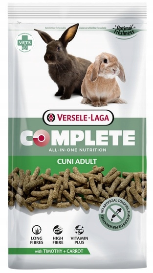 Levně Zdravé krmivo s vysokým obsahem vlákniny a vitamíny pro králíky, Versele-Laga 1,75 kg
