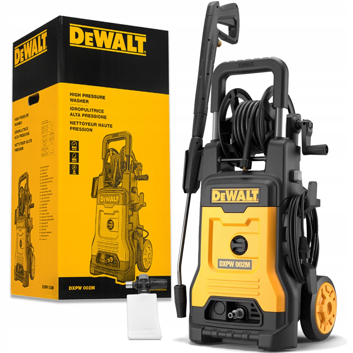 DEWALT 002 Апарат високого тиску ЛАТУНЬ НАСОС 2100 Вт