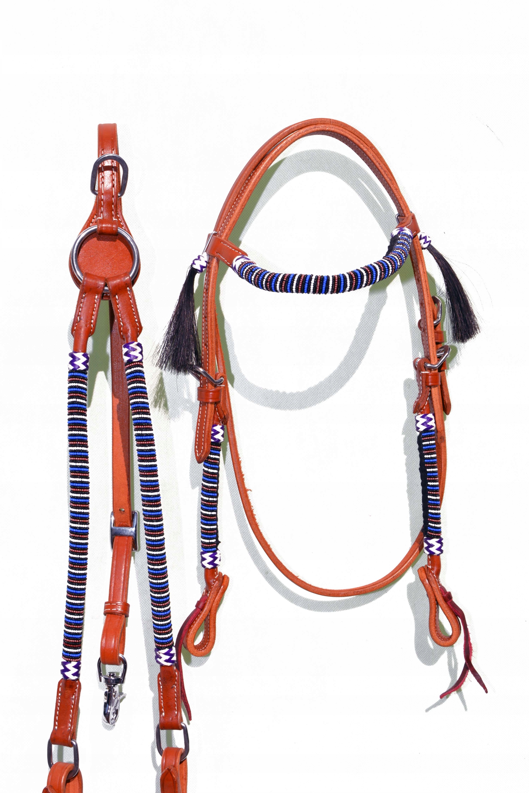 Ogłowie Western Z Usa+ Napierśnik Roz. Full /cob