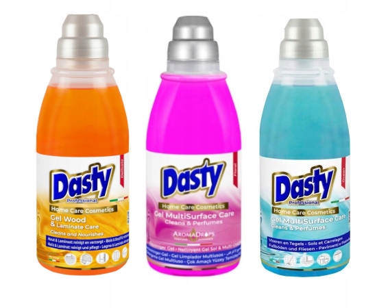 Levně Sada domácích chemikálií Dasty 3x Gel na čištění podlah