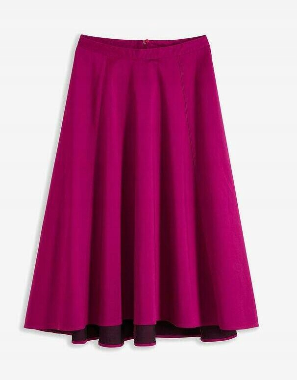 38 ROZKLOSZOWANA SPÓDNICA MIDI gzq