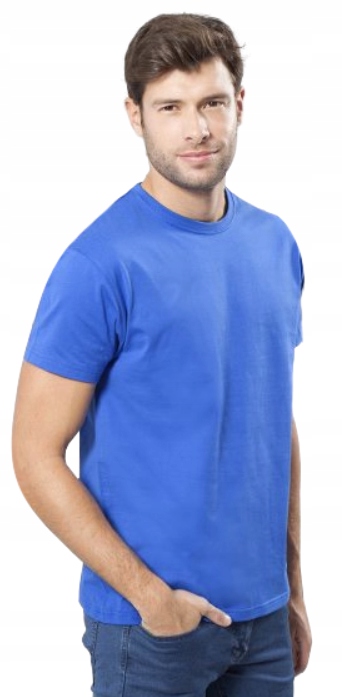 

T-shirt koszulka 100% bawełna Ocean niebieska 2XL