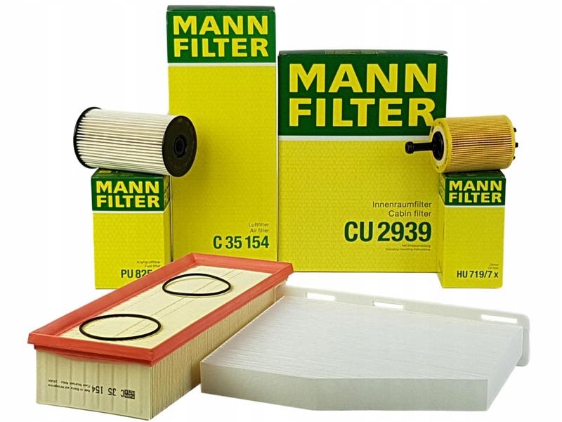 

Mann Zestaw Filtrów Audi A3 8P 1.9 2.0 Tdi