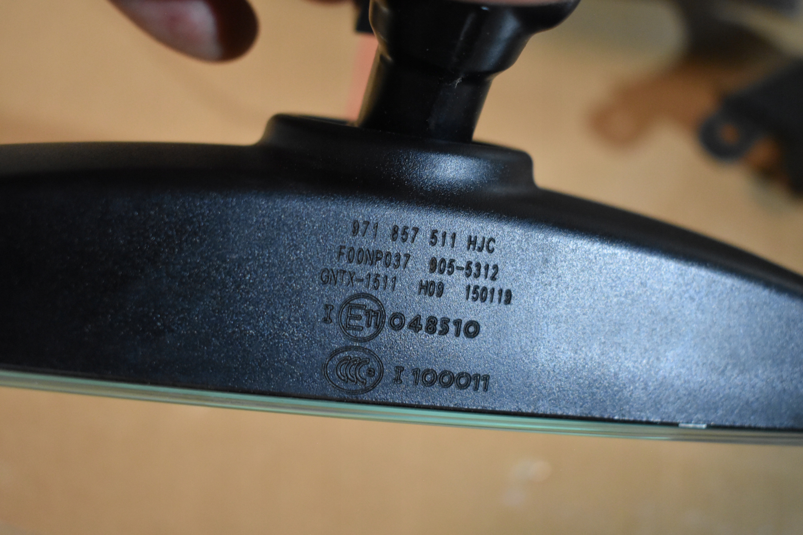IDEALNE mirror inner reversely PORSCHE CAYENNE 9Y 4 PIN 1