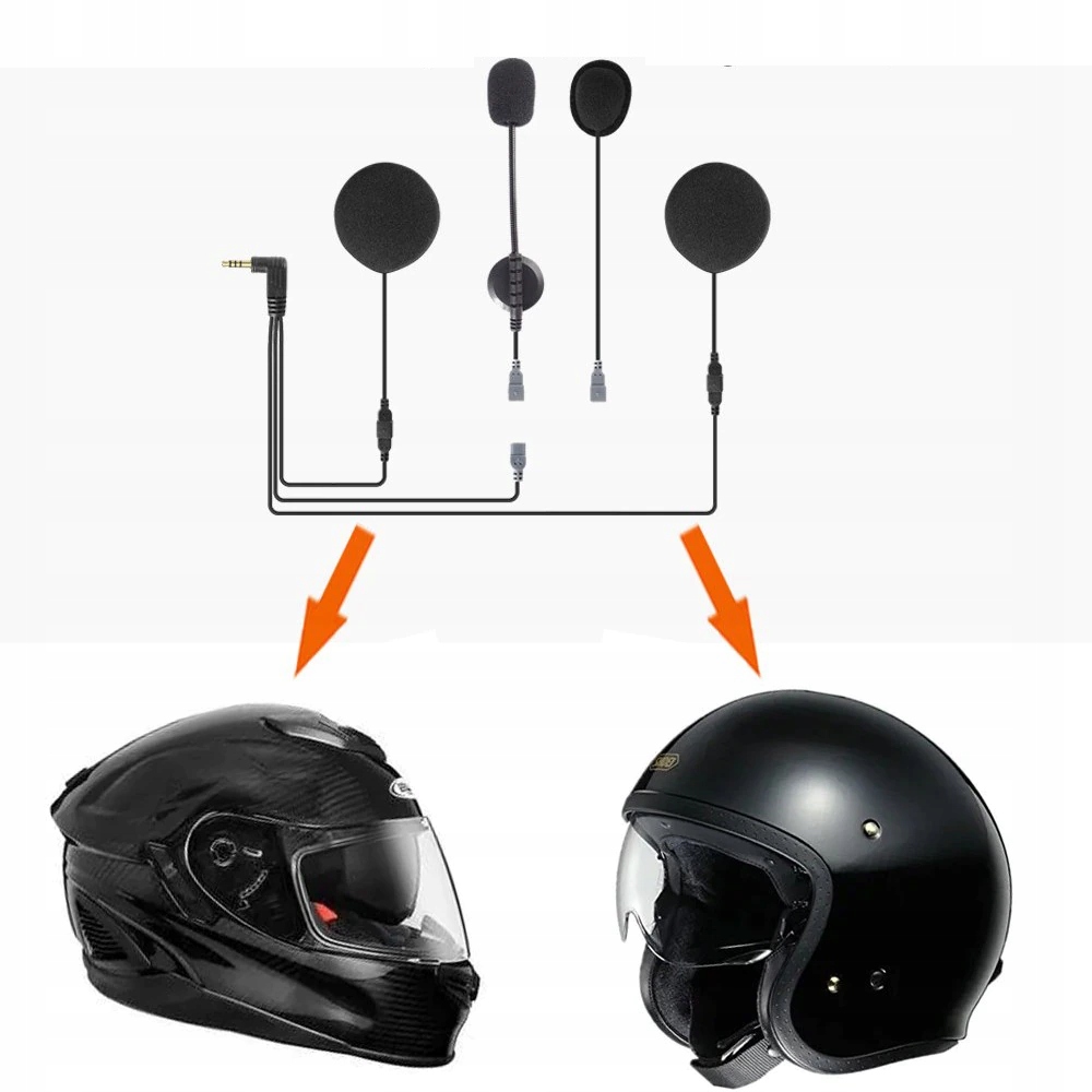 INTERKOM MOTOCYKL EJEAS Q7 7 OSÓB + PILOT EUC 2szt Typ połączenia Bluetooth