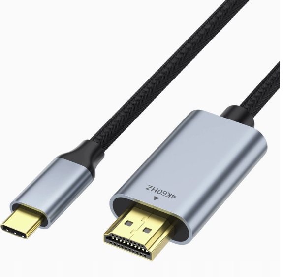 Kabel Usb-c Hdmi 4K 60Hz 3m Adapter Typ-C do Projektora Tv Monitora Tableta