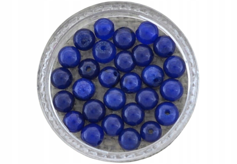 Kamień syntetyczny koralik lapis lazuli 4mm 2szt