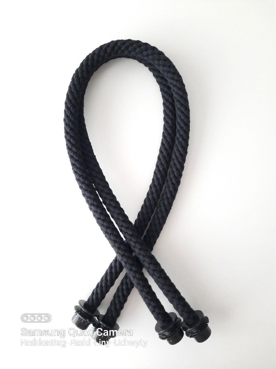 Liny do Obag Czarne Uchwyty