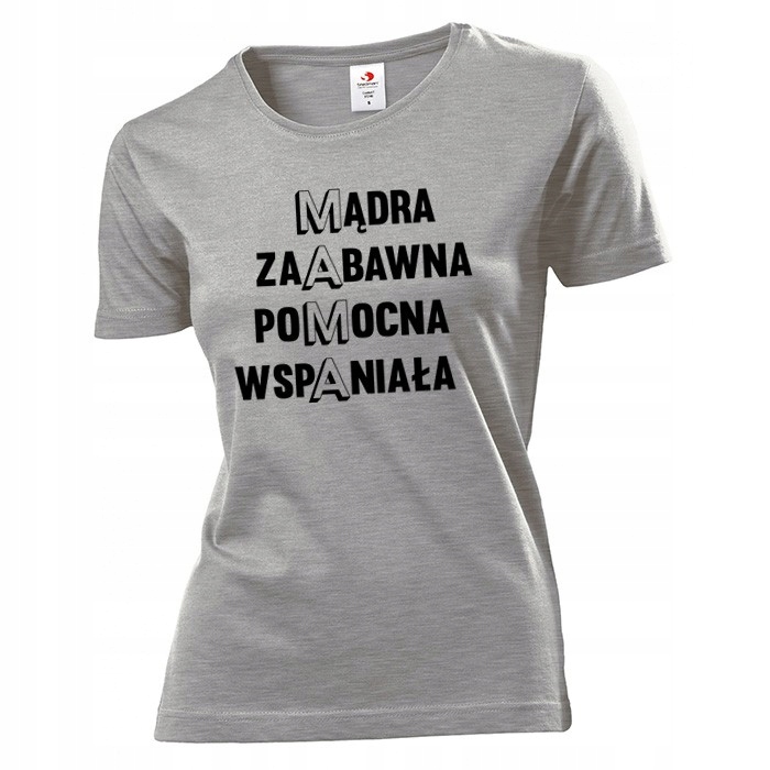 

Koszulka damska Wspaniała mama dla mamy M
