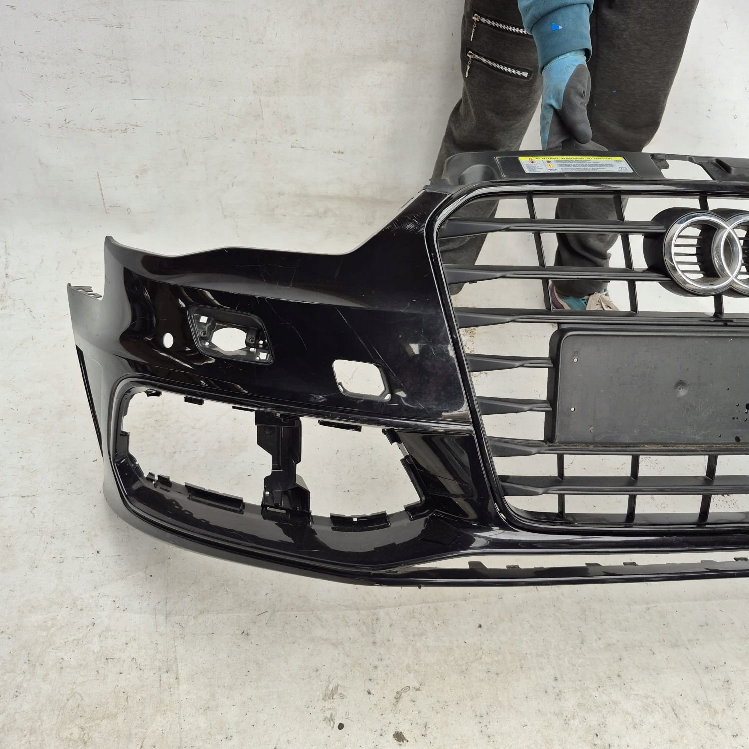AUDI A3 8V 8V3 S-LINE bumper front front SPR 4XPDC 8V380743F