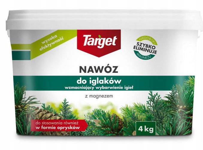 

Nawóz Do Iglaków Wzmacnia Wybarwienie 4kg Target