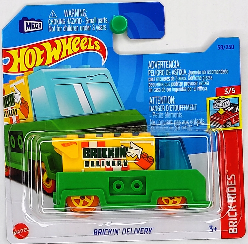 Hot Wheels Brickin' Delivery Brick Rides 2023 • Cena, Opinie - Allegro