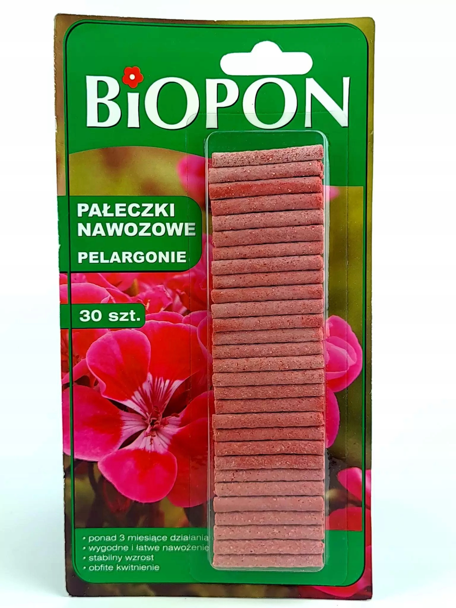 

Pałeczki nawozowe do pelargonii muszkatli Patyczki