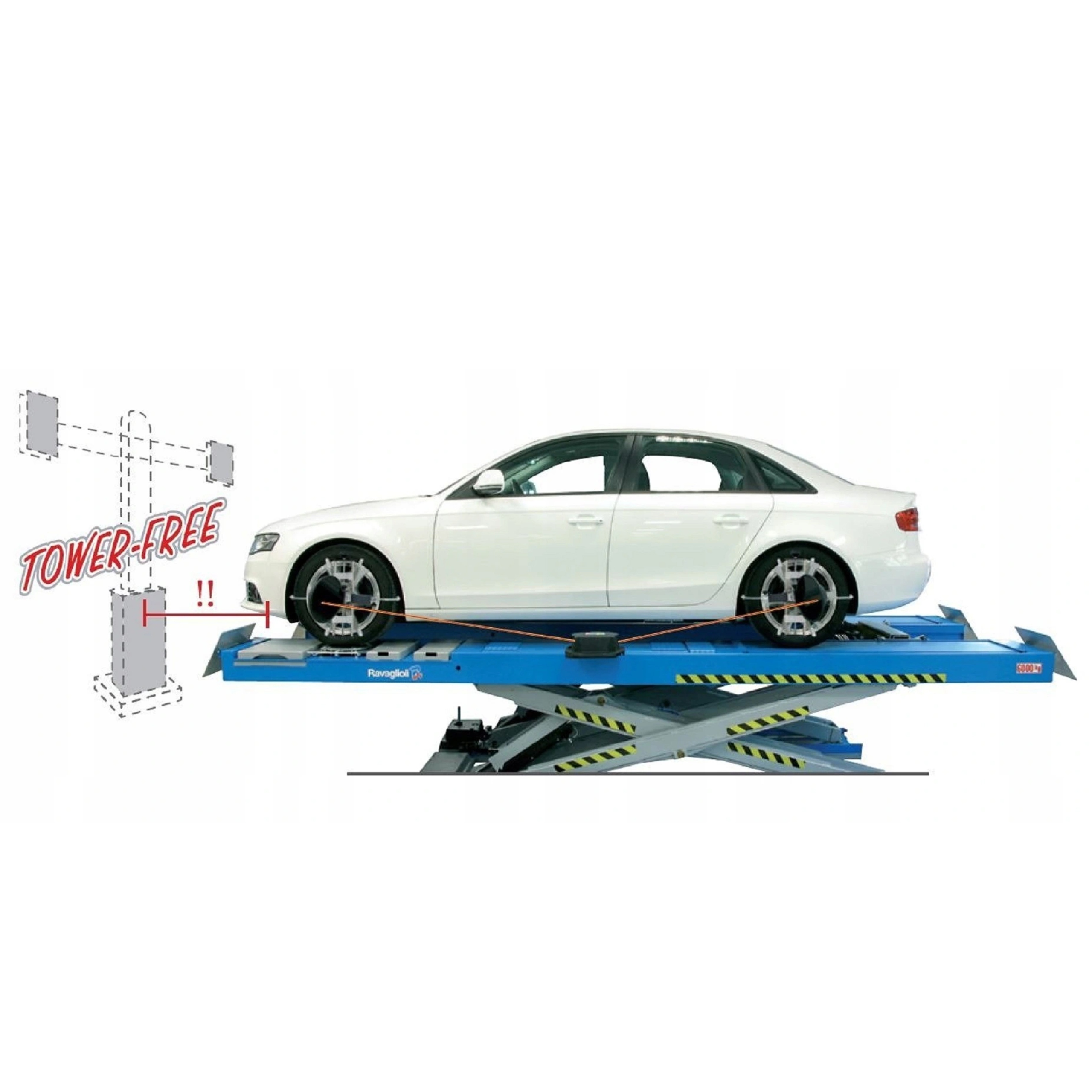 Ravaglioli колесная геометрия 3D устройство td3200sp.4