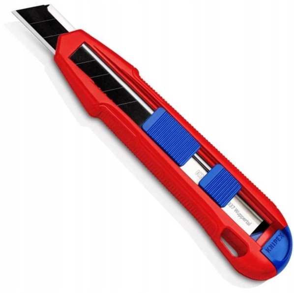 

Nóż Z Ostrzem Łamanym 18MM CutiX Knipex 9010165BK