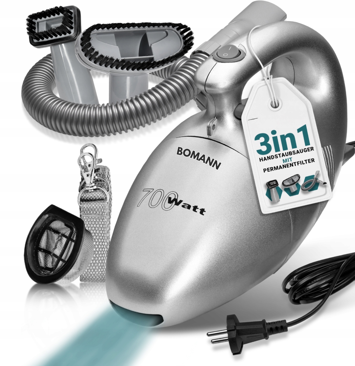 Odkurzacz Ręczny Bomann Cb 947