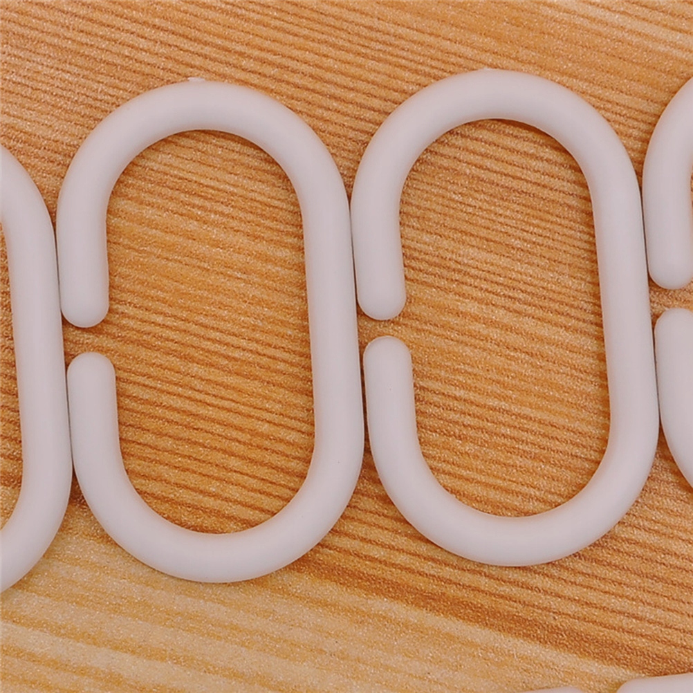 AKCESORIA DO LEKKICH HACZYKÓW DO ZASŁON PRYSZNICOWYCH Kolor biały