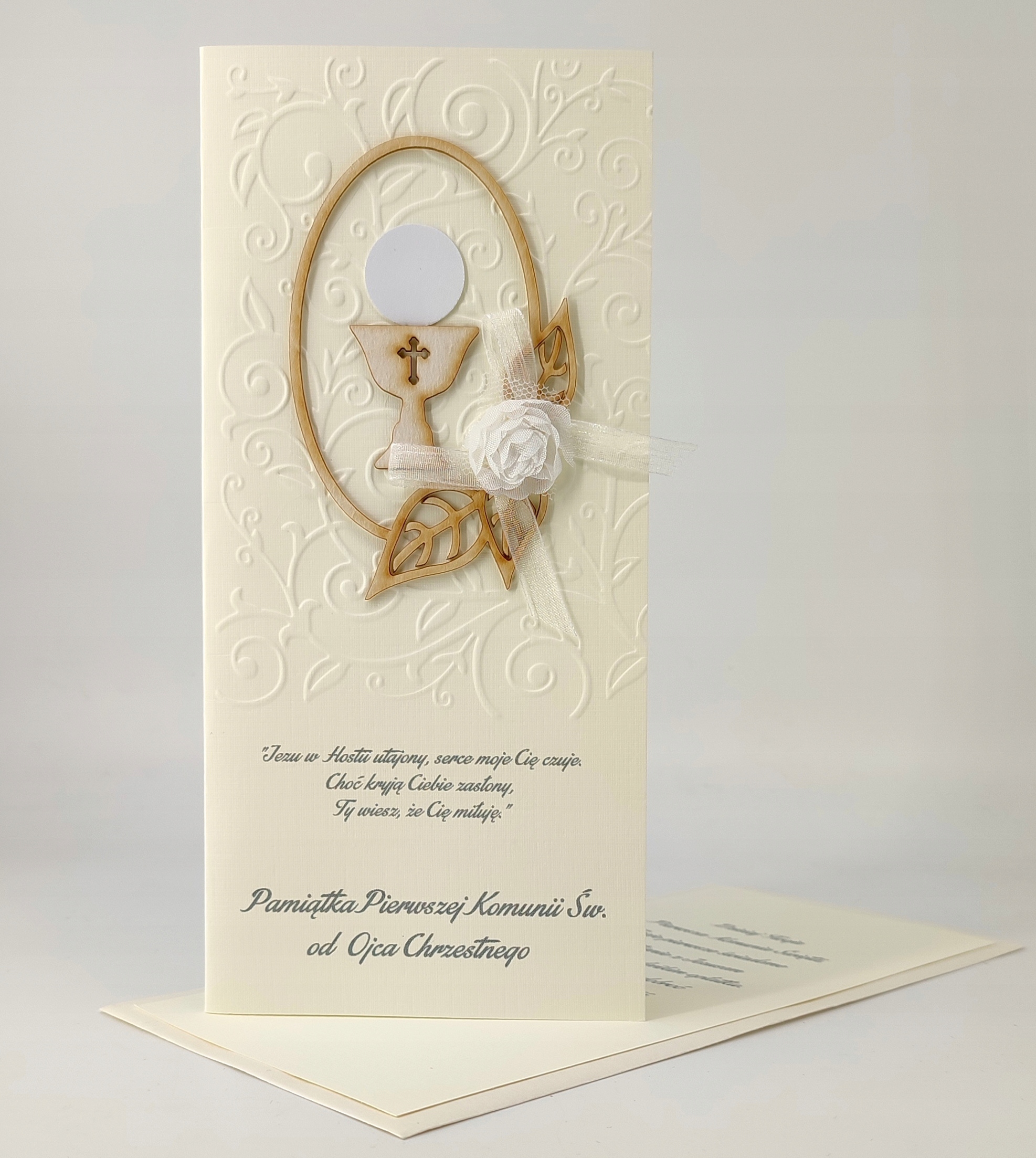 KARNET 138b - Pamiątka I Komunii Świętej od Ojca.. Kod producenta KARNET138B