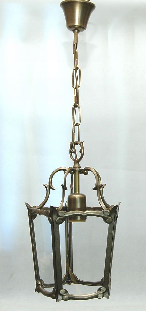 Mosadzný luster, mosadzná lampa, mosadzná lampa