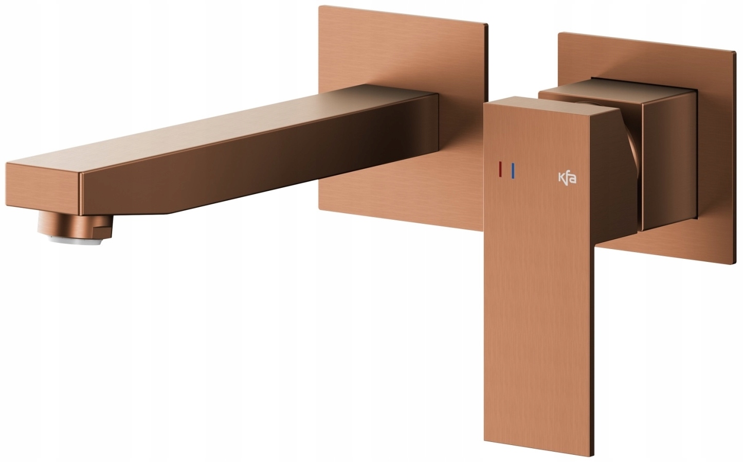 Kfa Podomietková Umývadlová Batéria Logon, Brushed Rose Gold Pvd