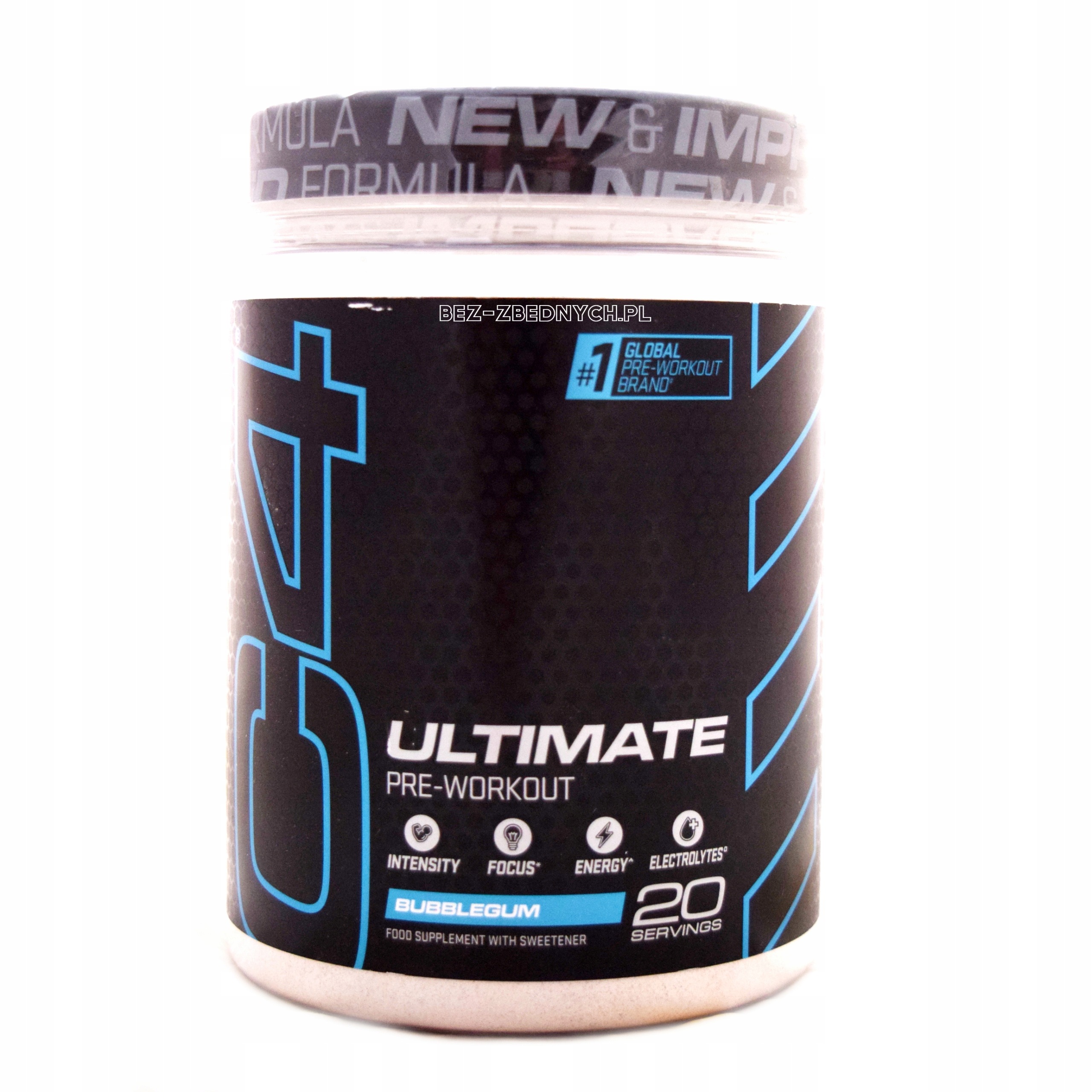 Cellucor C4 Ultimate 508g Intenzivní Předtréninkový Produkt AstraGin CarnoSyn Bubblegum
