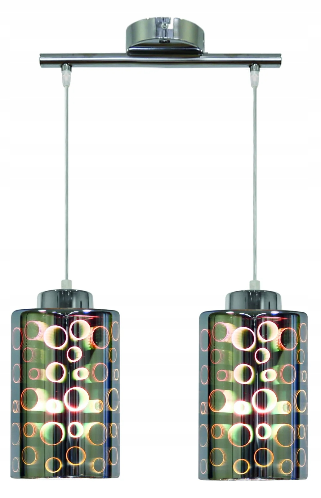 Závěsná lampa Candellux Nocturno 32-57693 chrom