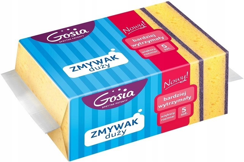 

Gosia Zmywak Duży 5 szt Żółto Fioletowy