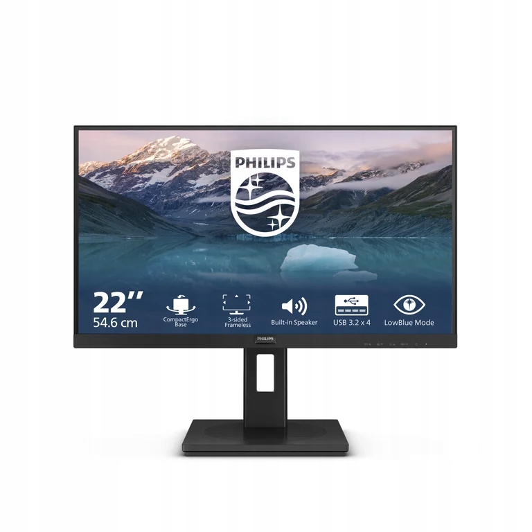 Monitor 22 Philips 222S9JML/00 1024x600px Va vesa głośniki