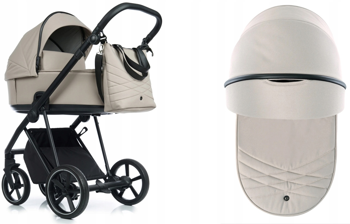 WÓZEK ROAN IVI CYBEX ATON 5 BAZA 2-FIX SESAME Waga wózka 13.2 kg