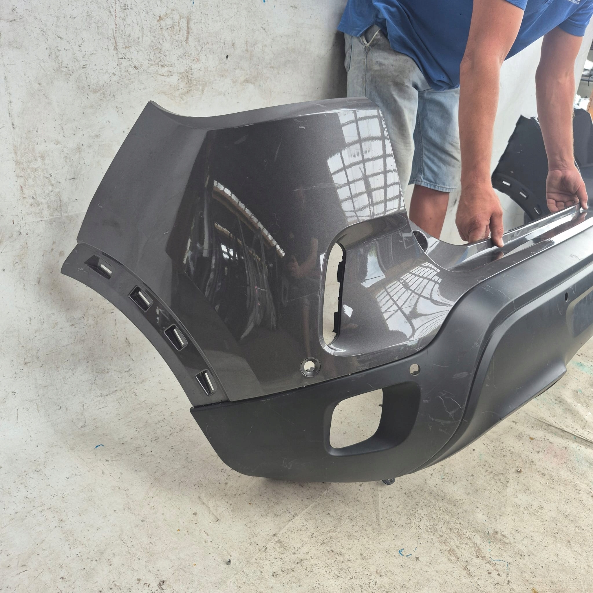 CITROEN C5 AIRCROSS 17- bumper rear part rear 6PDC