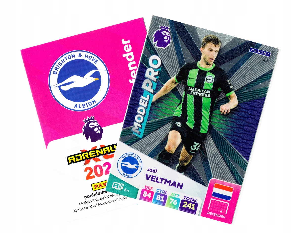 Panini Premier League 2025 Model Pro Veltman 407