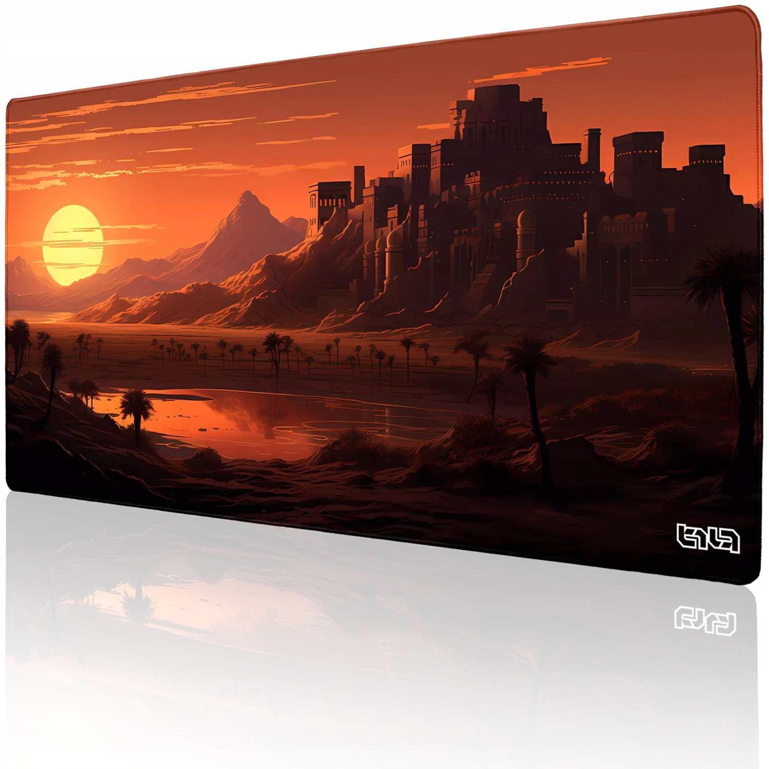 Podkładka Gamingowa Arabska Twierdza 100x50 Tilt Dla gracza XL Wytrzymała