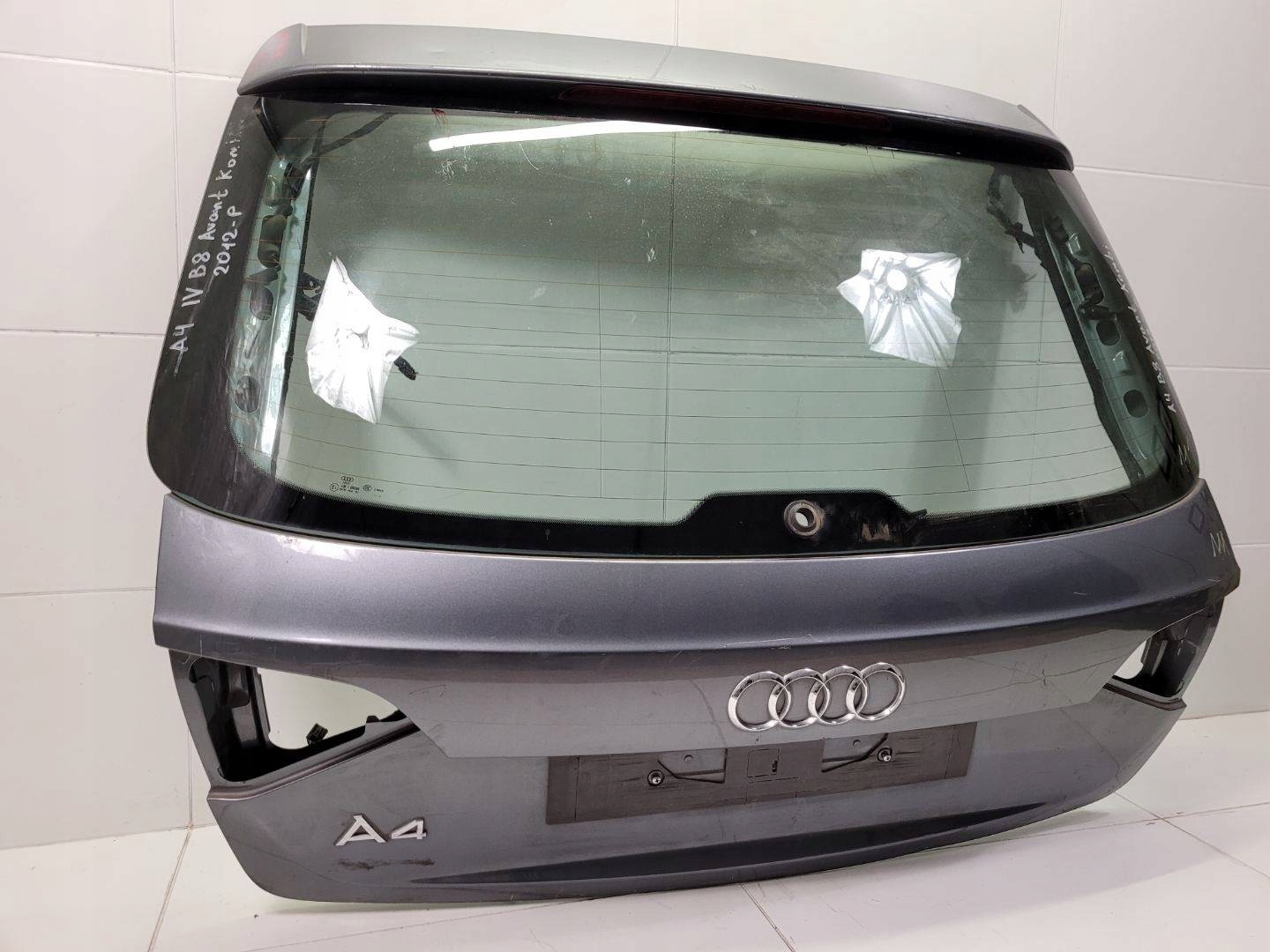 rear trunk door boot Audi A4 B8 facelift 2015