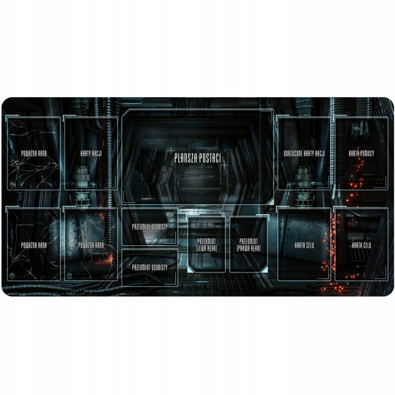 GUMOWA PLANSZETKA GRACZA NEMESIS PL 48X23 CM