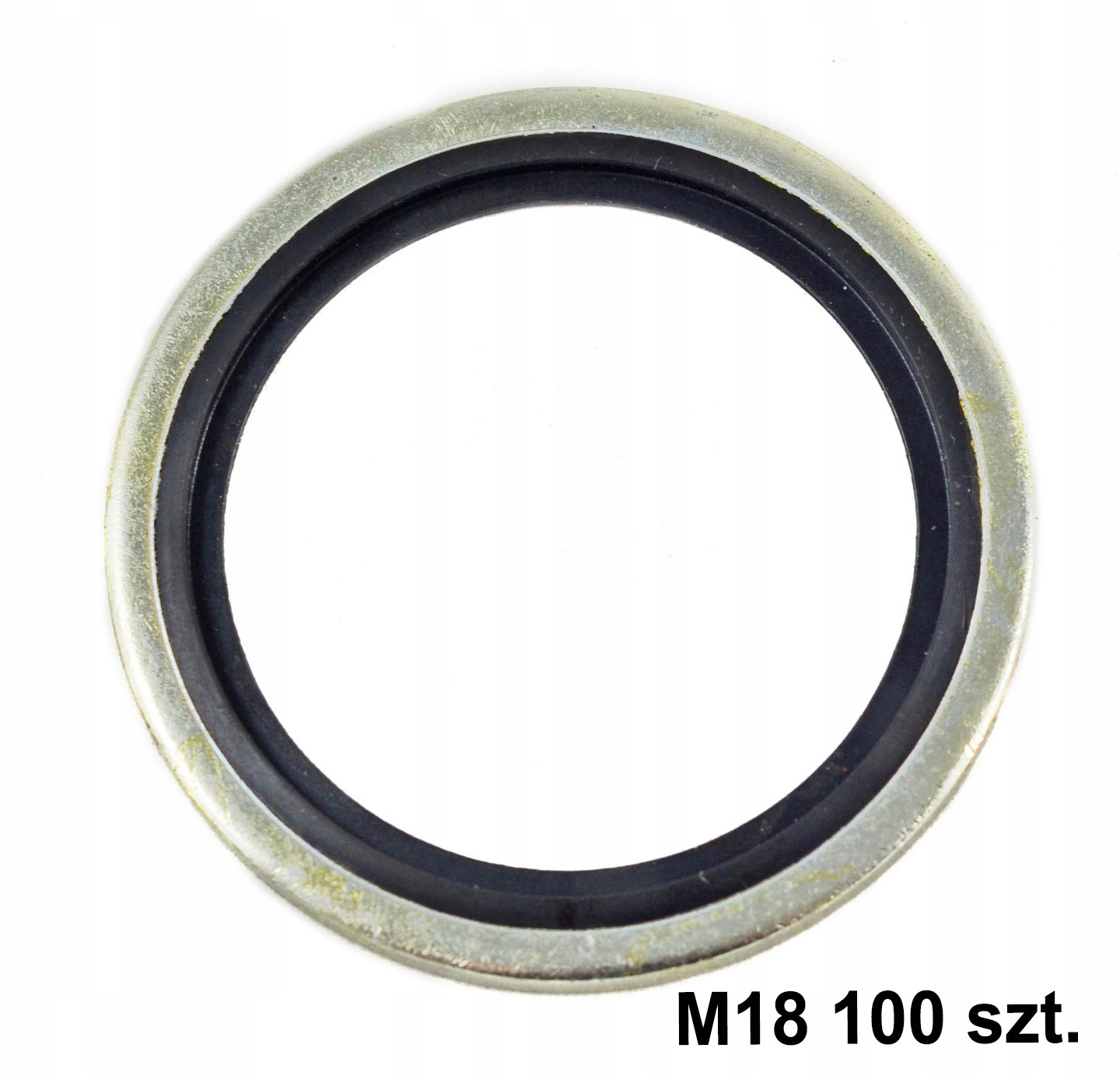 Podkładka metalowo-gumowa M18 100 szt.