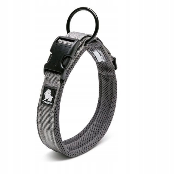 Levně Obojek pro psa Active Šedý TrueLove velikost: S