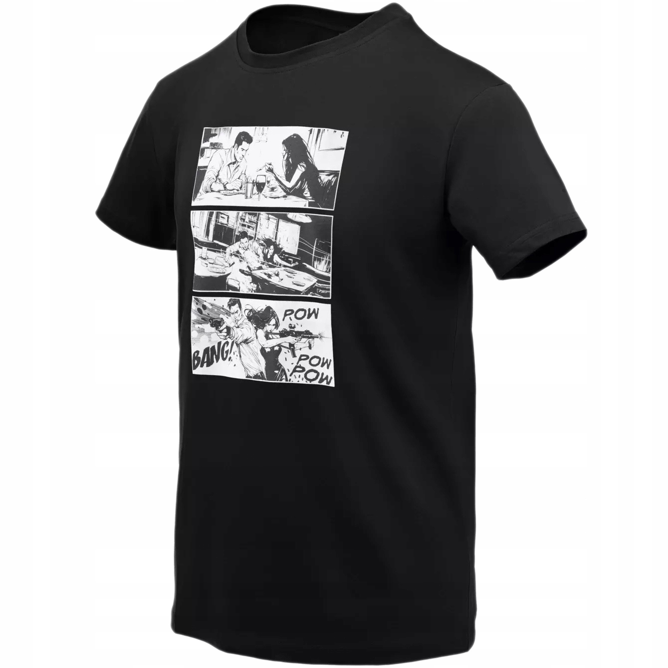 T-Shirt Męski Helikon z Nadrukiem Koszulka Bawełniana Combat Date M