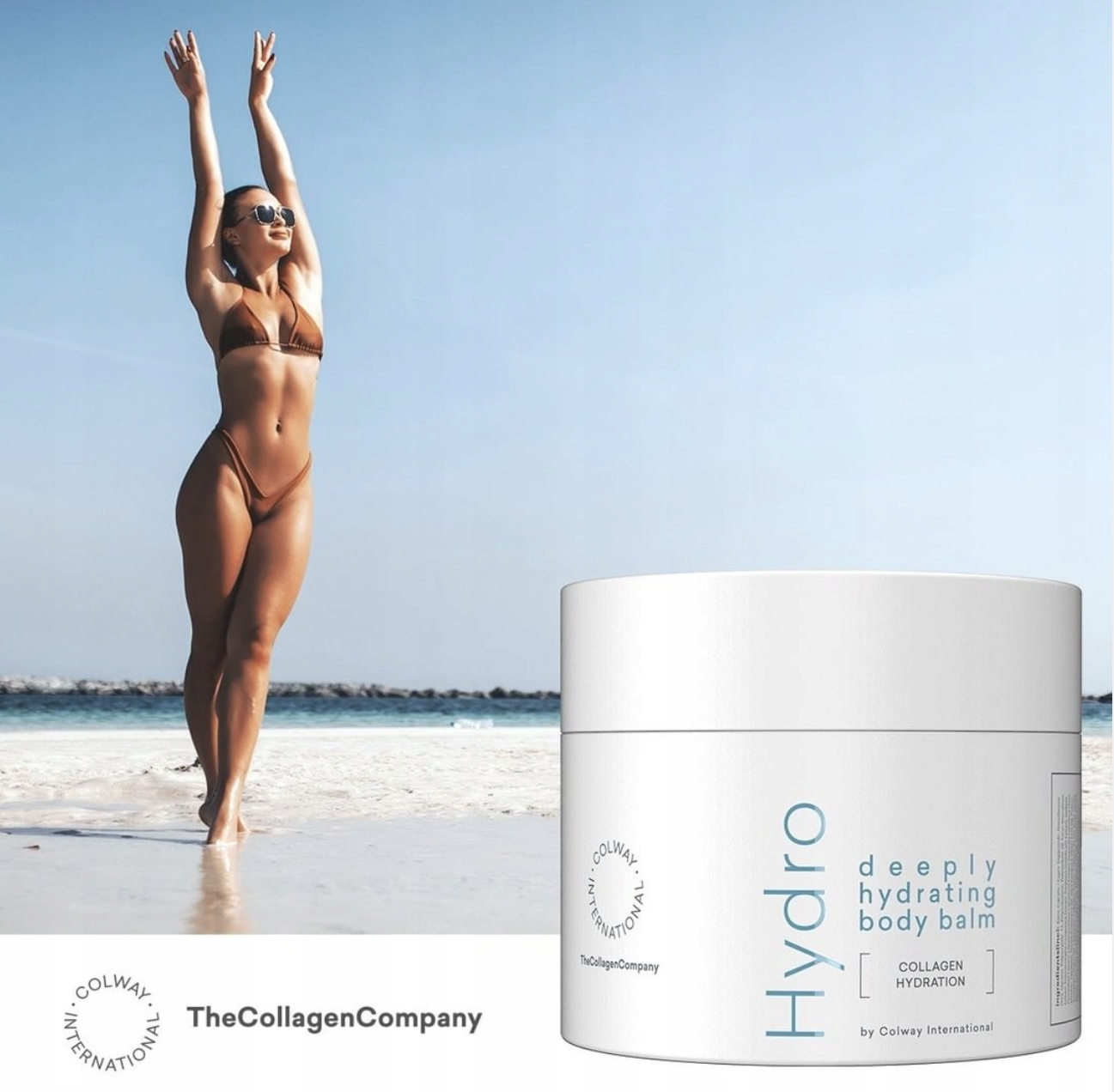Balsam NAWILŻAJĄCY d ciała Hydro Colway Poprawia SPRĘŻYSTOŚĆ i ELASTYCZNOŚĆ Marka Colway