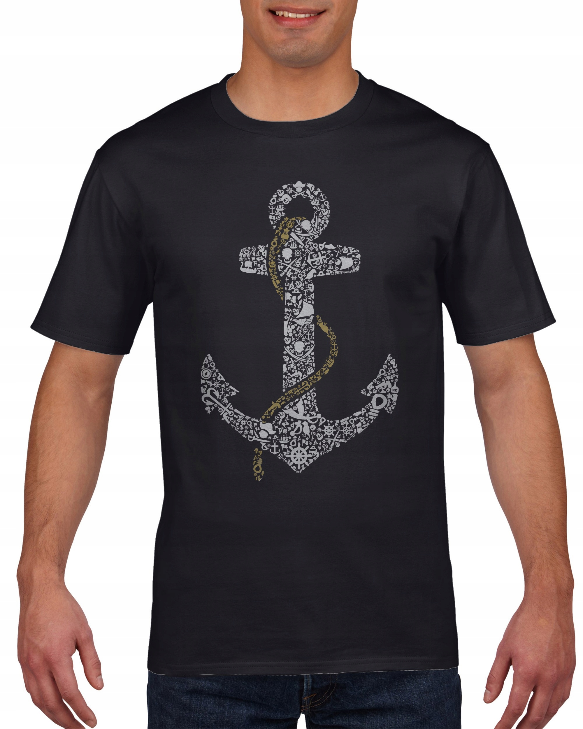 

Koszulka męska Kotwica c L