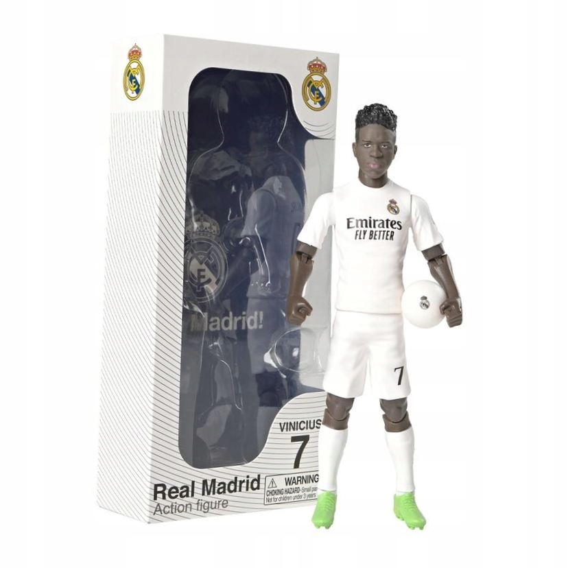 Figurka kolekcjonerska Vinicius Vini Real Madryt 20 cm oficjalna kolekcja