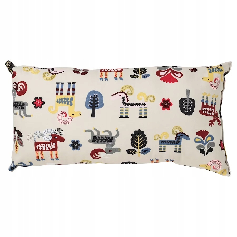 

Ikea Ekvecklare Poduszka 30x58 cm Krem Wielobarwna
