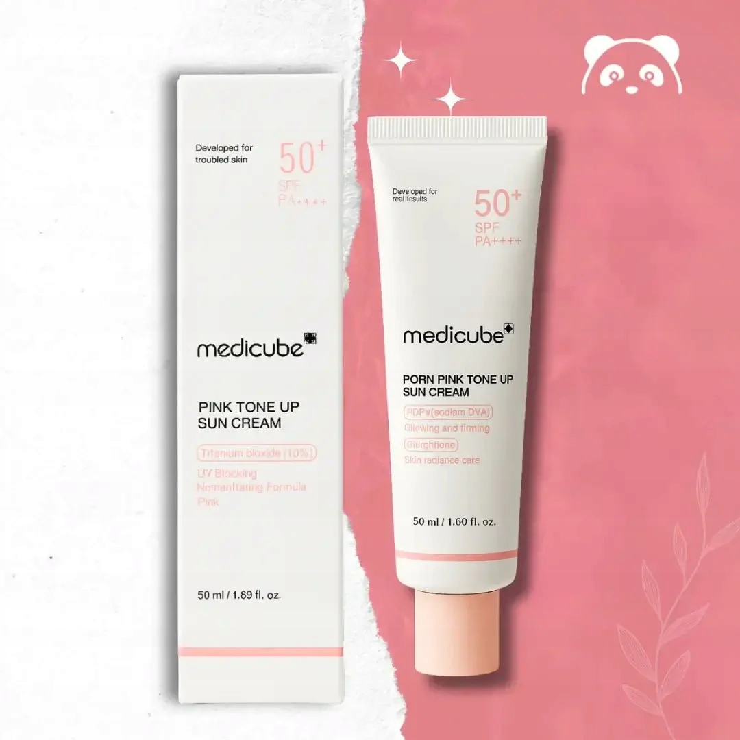 Medicube Tónovací opalovací krém na obličej Pdrn