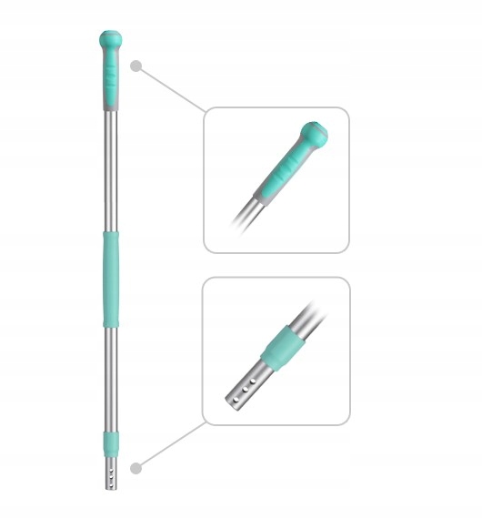 Levně Mopovací tyč Tts Teleskopická tyč 95-185 cm TT1044