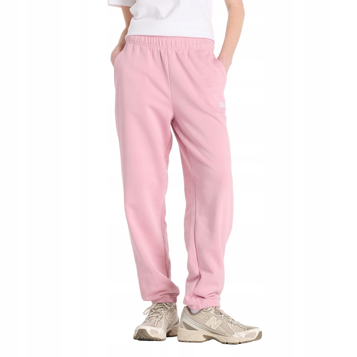 Dámské kalhoty Nb WP41500PTF Sport Essential Ter Pt Růžové Xs