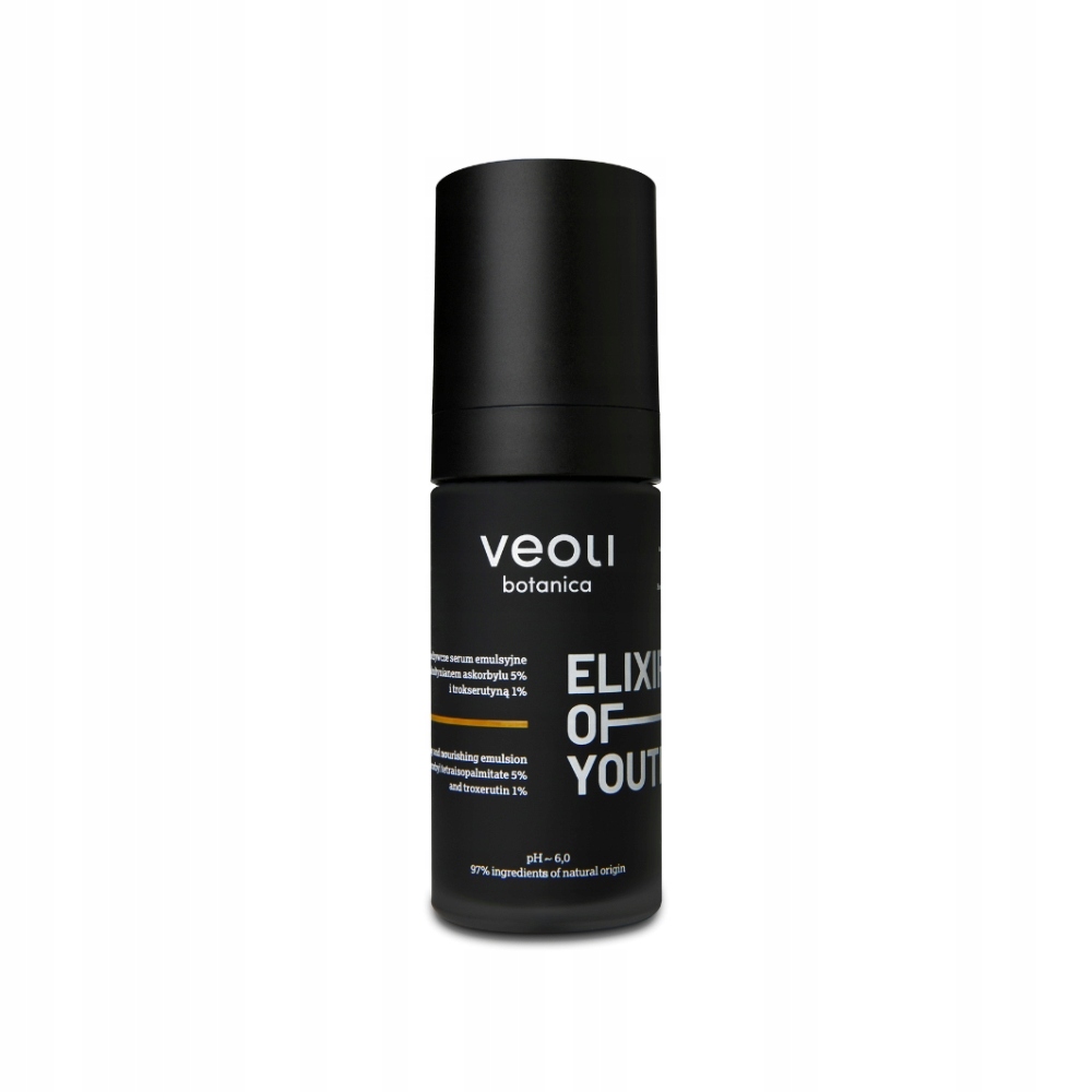 Veoli Botanica Elixir Of Youth rozjasňující a vyživující emulzní sérum 30 ml